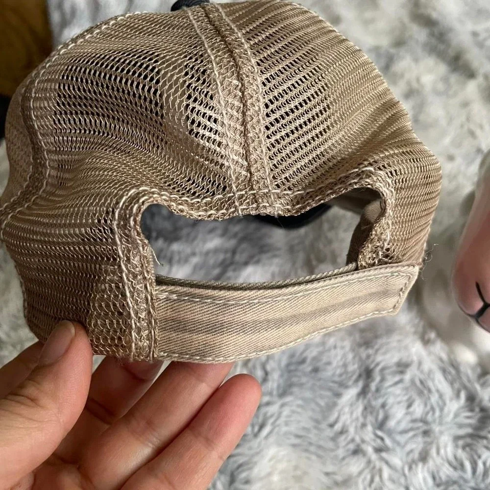 Minnesota navy trucker hat